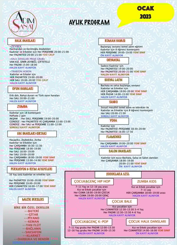 Adım Sanat ve Dans Okulu - 20. Fotoğraf Adım Sanat ve Dans Okulu - 20. Fotoğraf